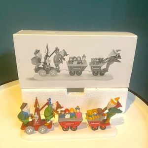 Dept 56 “Last Minute Delivery” Christmas Porcelain Heritage Village Collection
